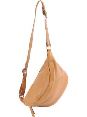 Stylish Italian Leather Hip Bag | Medium Bum Bag | Soft & Chic Accessory